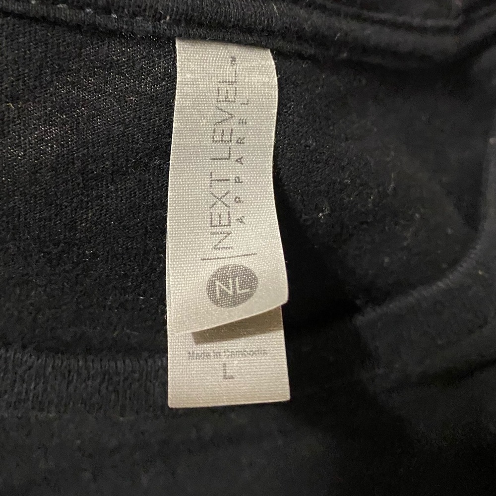 Next Level Black T-Shirt